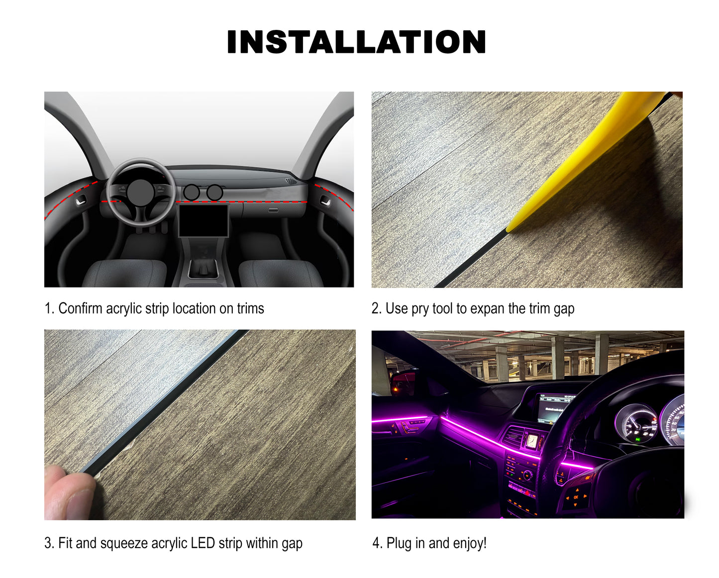 Ambient Lighting Kit | Symphony | USB Plug