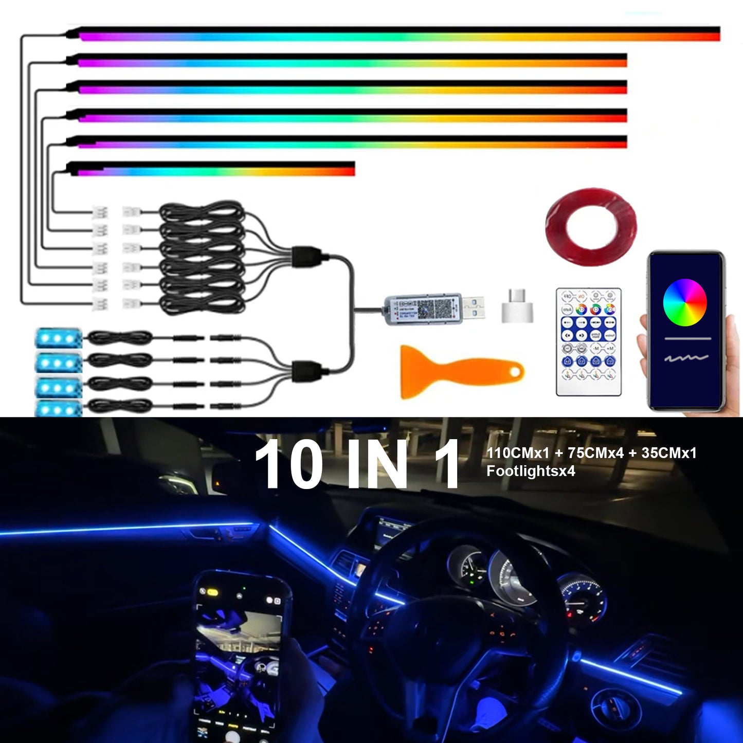 Ambient Lighting Kit | Symphony | USB Plug