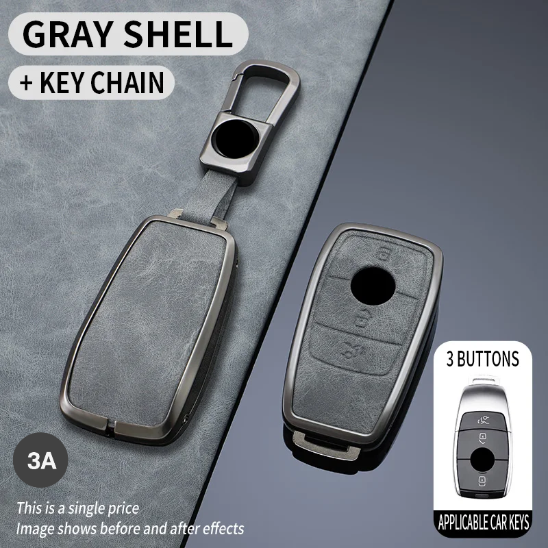 Mercedes-Benz Compatible Case | Premium Car Key Cover | Style 2