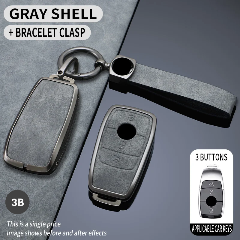 Mercedes-Benz Compatible Case | Premium Car Key Cover | Style 2
