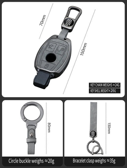 Mercedes-Benz Compatible Case | Premium Car Key Cover | Style 1