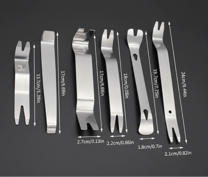 Stainless Steel Vechile Trim Tool Kit | 6 PCS